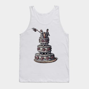 Family Wedding Cake Tank Top